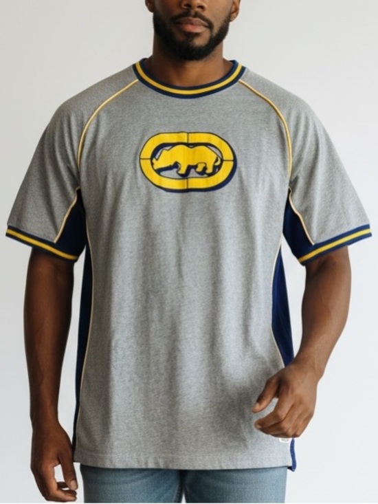 Ecko Unlimited Other - Vintage Y2K Ecko Unltd Men’s XXL Gray T-Shirt 72 Jersey Streetwear Skater Sport